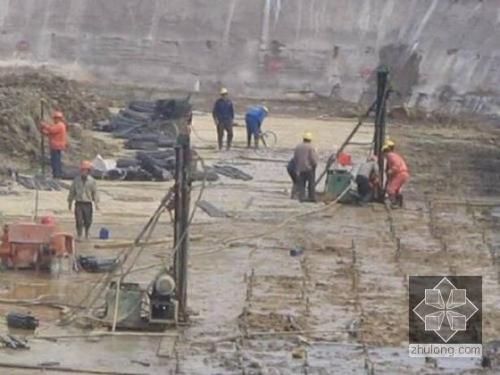 彰武我公司承建北京房山区水池地基注浆加固工程